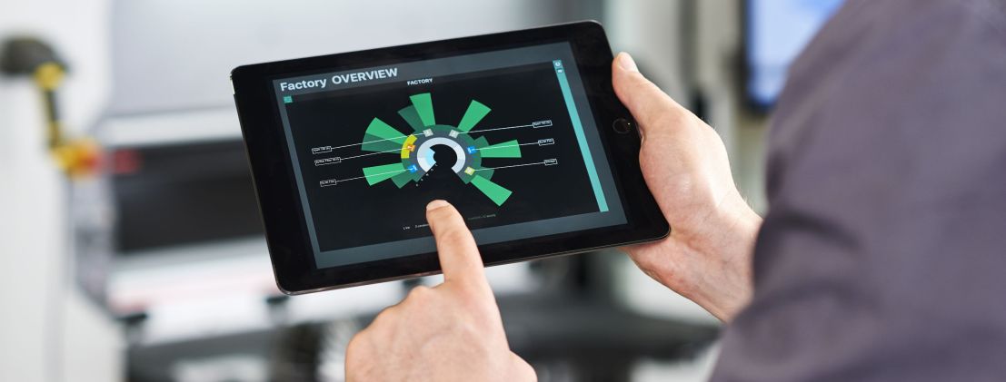 Bystronic ByCockpit analyzes and optimizes production processes