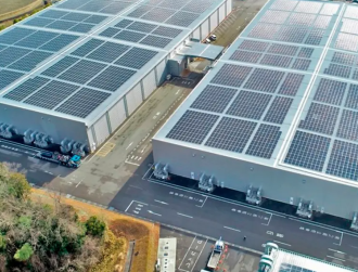 DMG Mori solar power system on the rooftops of Iga Campus