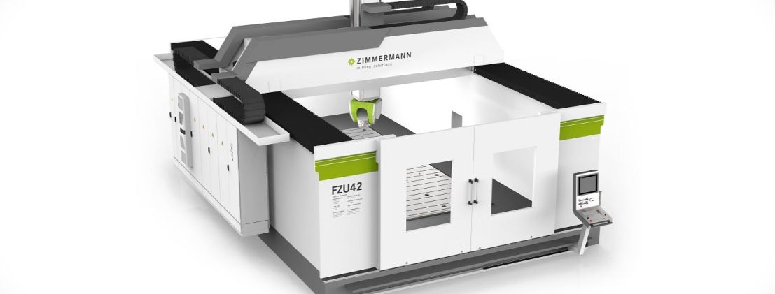 F. Zimmermann FZU FZP42 5axis portal milling machines