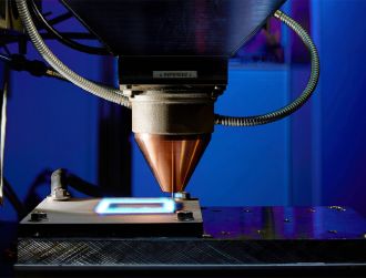 The new Fraunhofer ILT Collar Hybrid Additive Manufacturing process relies on a combination of arc and laser deposition.