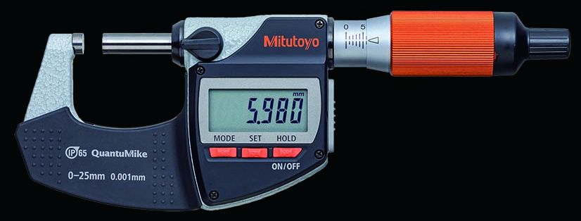 Mitutoyo QuantuMike Digimatic Micrometer