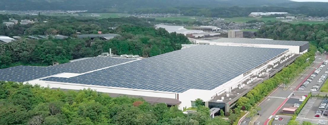 DMG Mori Iga Campus with solar roof for self-use and sustainability