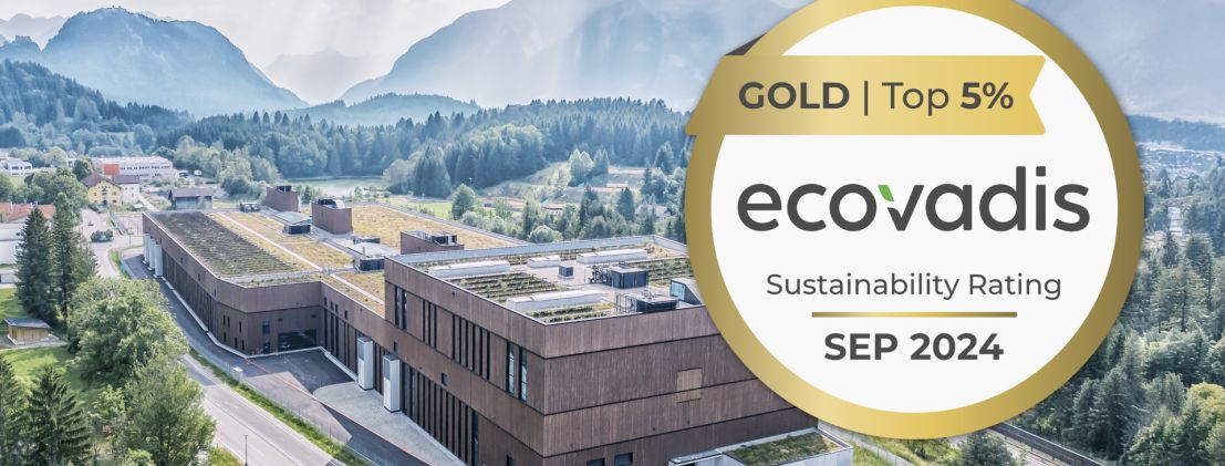 CERATIZIT has been awarded a Gold rating from EcoVadis