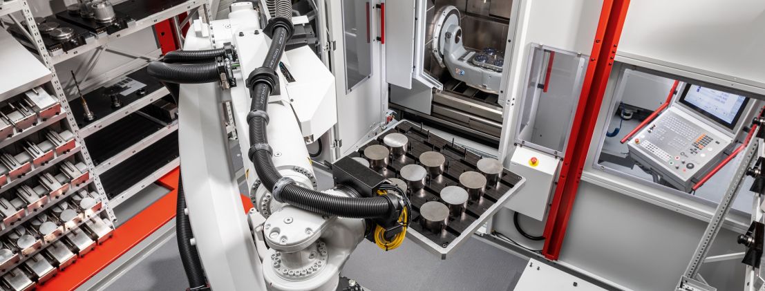 Hermle automation solutions for 5-axis machining
