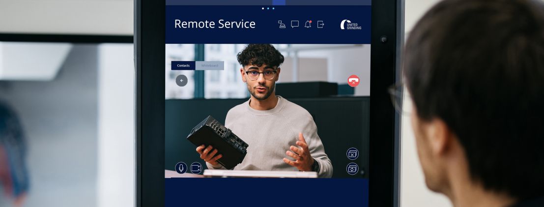 Remote Service, UNITED GRINDING Digital Solution