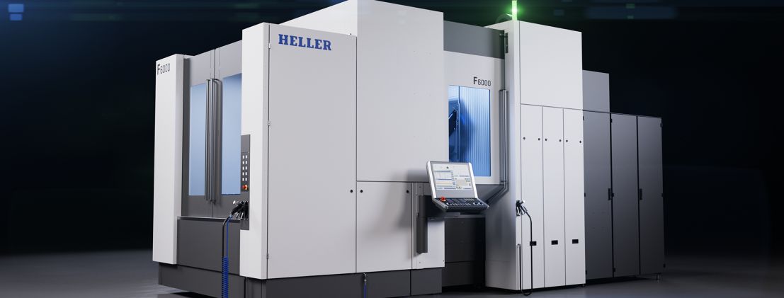 HELLER F 6000 5-axis machining centre