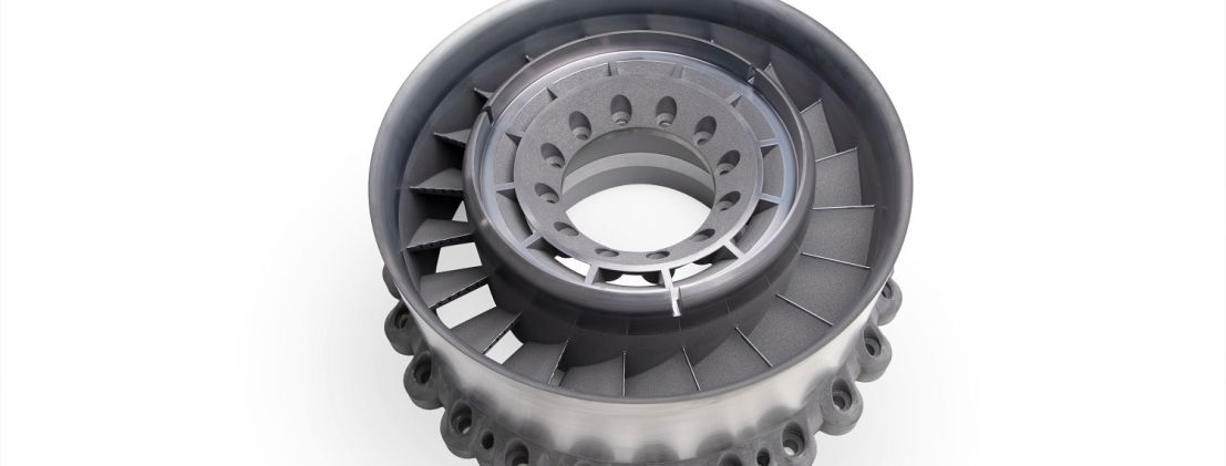 GF Machining Solutions 3D printed compressor-impeller