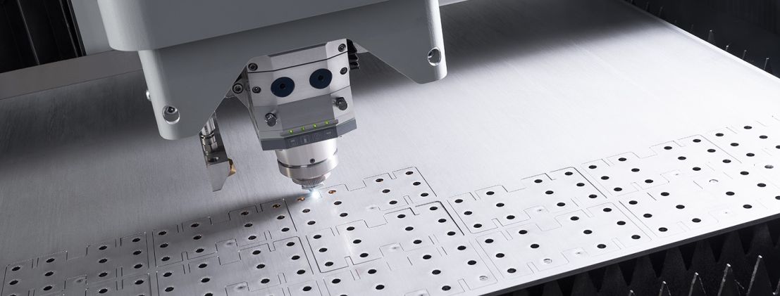 BLM Group LS7 sheet laser cutting system cutting sheet metal