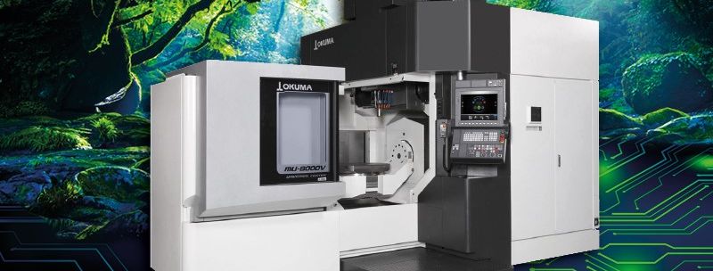 Okuma has transformed its machine tools into a new generation of “Green-Smart Machines”. They support efficient and cost-effective production.