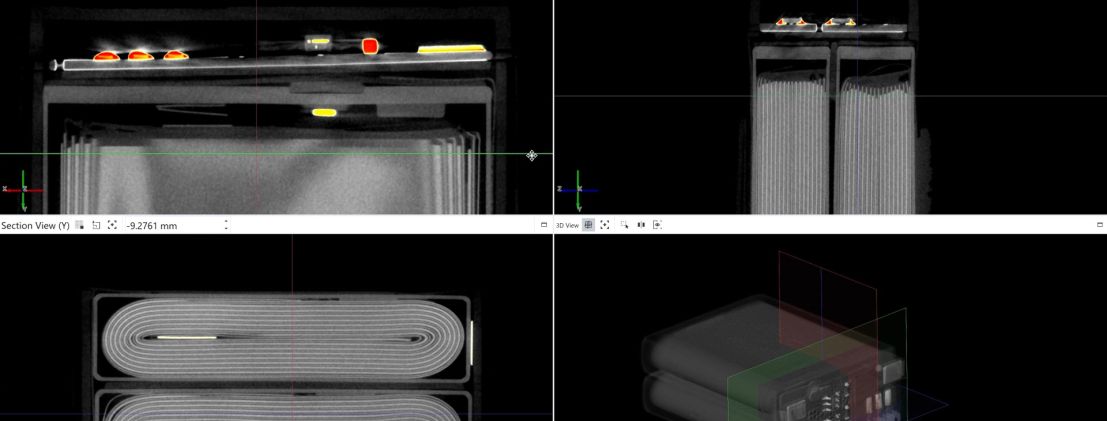 ZEISS INSPECT xray highlights multi views