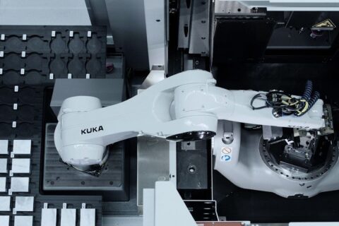 Enhance machine cycles with the Hermle RS 05 robot system