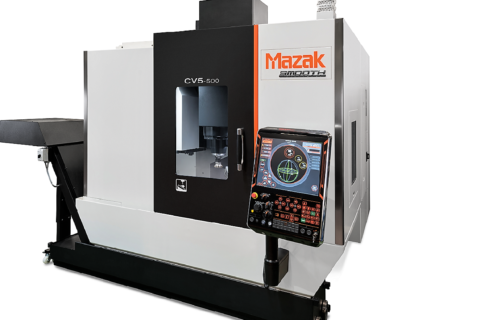 Automating the Mazak CV5-500 5-axis machine