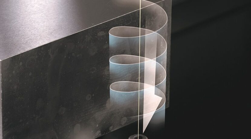 Sodick iGroove reduces wire consumption with rotating wire