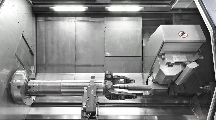 Machining titanium aircraft landing gears with Millturn technology