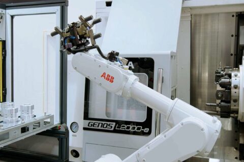 Okuma Offers Lathe and Robot Solution as an Affordable Total Package