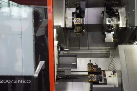 Mazak Presented The New HQR NEO Series With Three Turrets