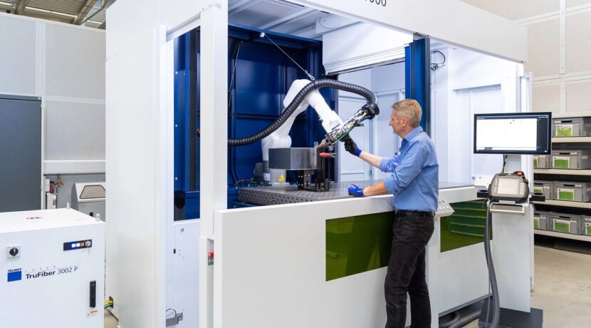 Trumpf TruLaser Weld 1000 makes easy entry into automated laser welding possible