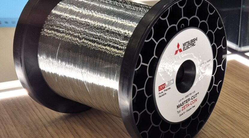 Mitsubishi Electric ZETA-CON wire for copper-free wire EDM machining