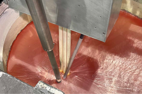 Fraunhofer IZFP AloX uses ultrasound to monitor inclusions in aluminum melts
