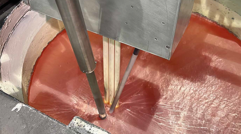 Fraunhofer IZFP AloX uses ultrasound to monitor inclusions in aluminum melts