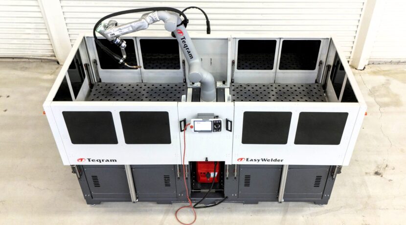 Teqram EasyWelder large work area