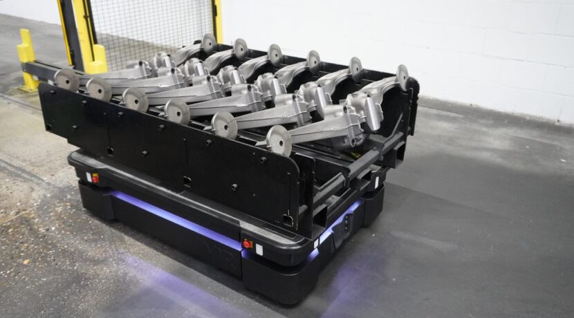 VDL TIM Hapert automation internal logistics with AMR
