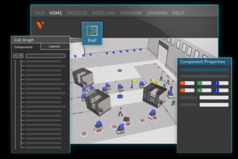 Visual Components scales simulation for autonomous factories