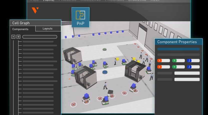 Visual Components scales simulation for autonomous factories