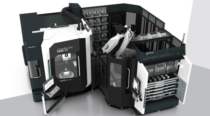 DMG MORI MATRIS WPH combines pallet and workpiece handling