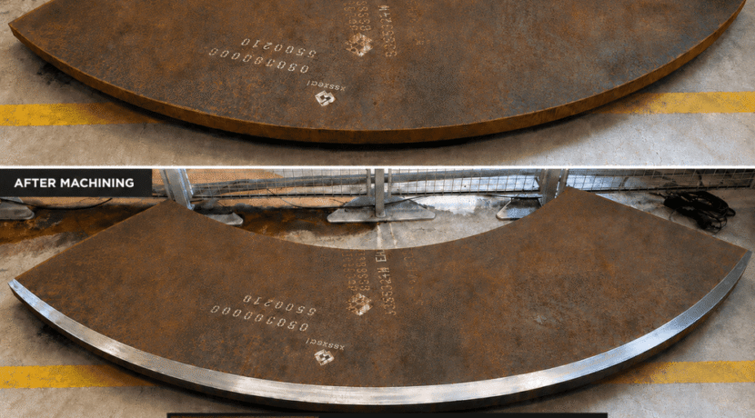 Teqram EasyGrinder before and after grinding