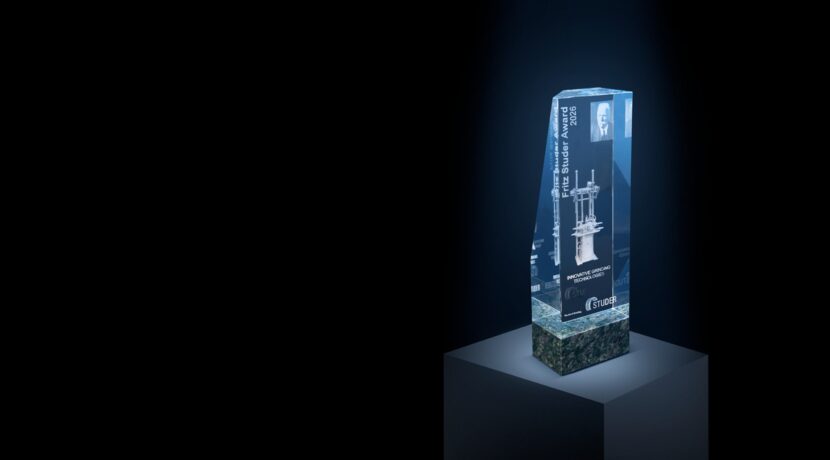 Fritz Studer Award 2026 targets machine tool innovation
