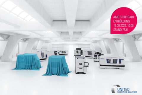 UNITED MACHINING SOLUTIONS to present five new products at AMB 2026