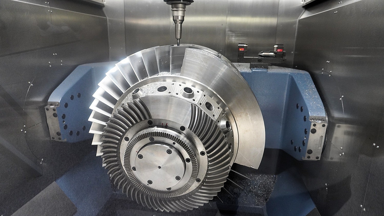 AMB 2026 Alzmetal nice 5-axis workpiece