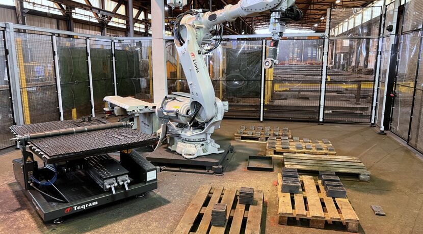 Claus Queck standardises robotic grinding with Teqram EasyGrinder