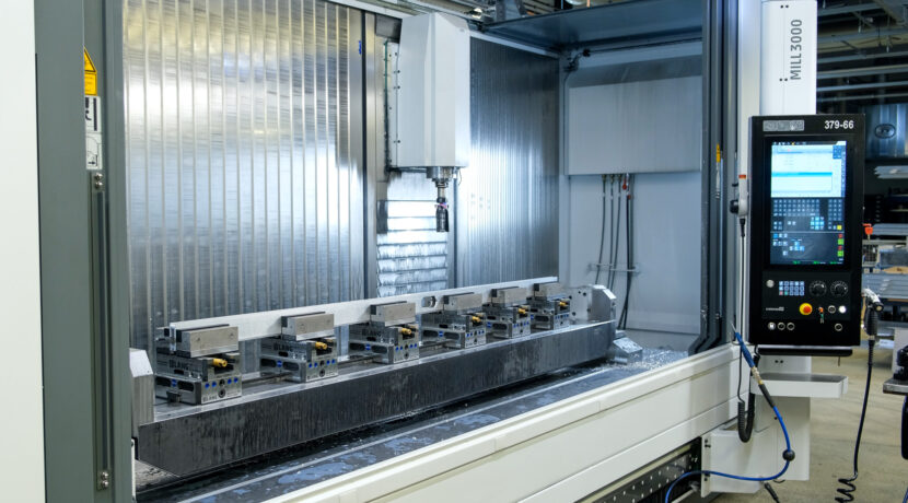 Dowaldwerke machines long aluminium profiles in one clamping with Chiron