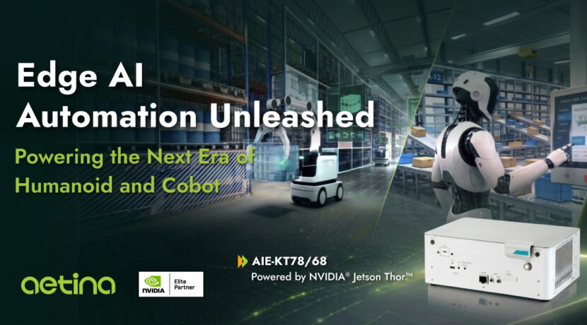 Aetina integrates AI inference and motion control for robotics
